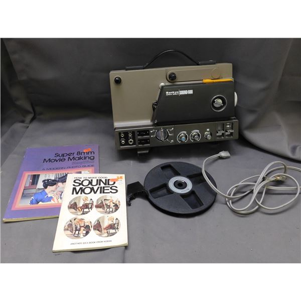 Sankyo Super-8 Sound 600 8mm Movie Film Recorder, Books