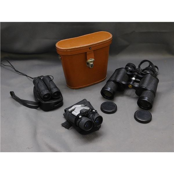 3 Pairs of Vintage Binoculars