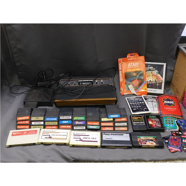 Vintage Video Gaming Bundle Atari 2600 4-Switch Console, Atari, Intellivision, Commodore, Coleco