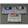 Image 1 : Lot of 3 SNES Games Super Mario World, Judge Dredd & Madden 94