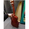 Image 5 : Goodlin GL 2024 Wooden Guitar Hawaii w Box *Damaged as is*