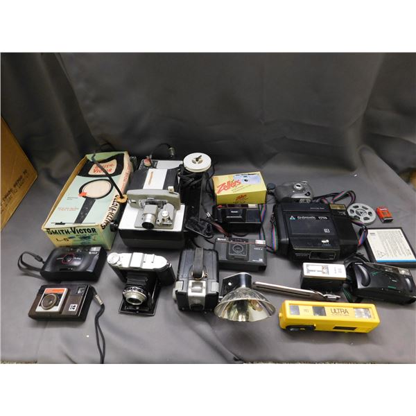 Large Lot of Vintage Film Cameras & Projectors