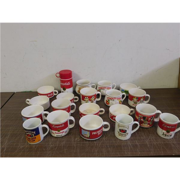 Lot of 20 Soup Mugs Cups
