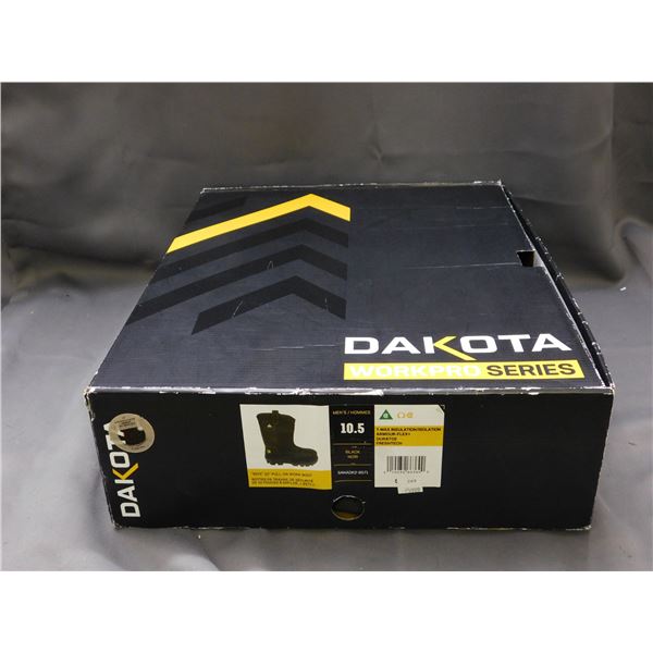 Dakota Workpro Series Work Boots Size 10.5 Pull On Black Men's Work Boots