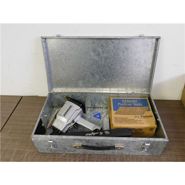 Paslode Model 5300 Framing Nail Fun Air Nailing Gun with Large box of ProStrip Nails