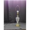 Image 2 : Glass Table Lamp *works* 31"