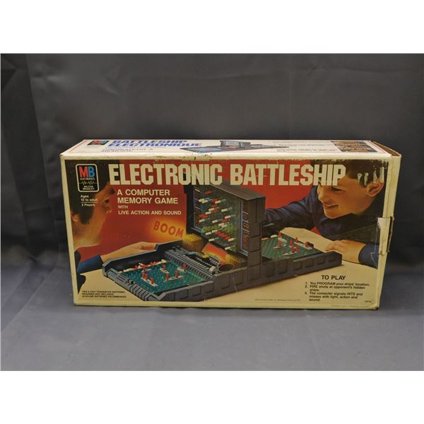 Milton Bradley Electronic Battleship Vintage Tabletop Game