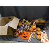 Image 1 : Lot of Assorted Halloween Decorations, Candles