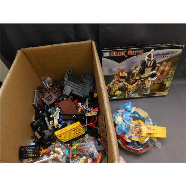Box of Unsorted Mega Bloks