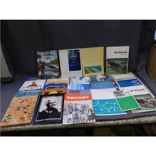 Lot of Assorted Vintage Magazines Wildlife, Nature, Country Guide, Fishing, etc