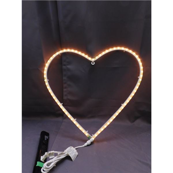 Light-Up LED Strip Heart