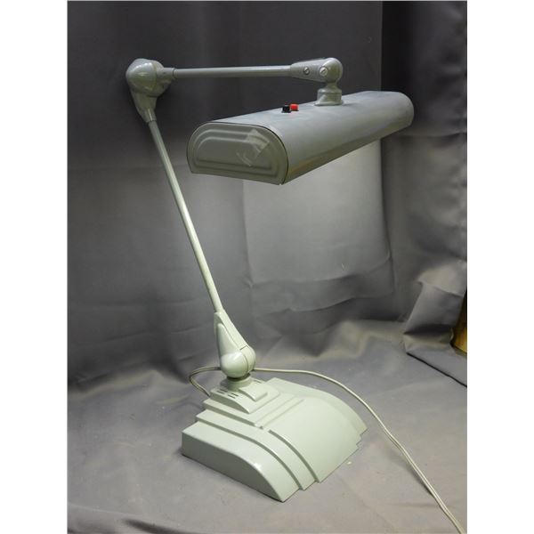 Vintage Art Deco FLEXO Office Bankers Lamp Art Specialty Co Metal