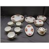 Image 1 : 31pcs of Royal Albert Myott Rose Gardens Ironstone Ware Made in England Fine Bone China