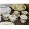 Image 3 : END OF THE RUN Assorted China Cups, Saucers, Serving Ware, Cream Sugar Trays etc