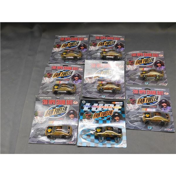 Lot of 8 200mph Crank Bait NASCAR Dale Earnhardt Fishing Lures