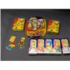 Image 1 : Lot of The Simpsons Memorabilia, Mighty Beanz, Kleenex Tempo Gas, Bandages Patches