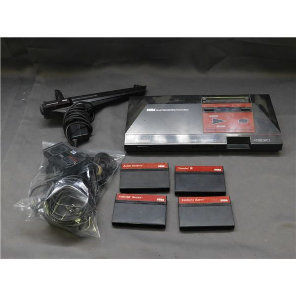 SEGA Master System Game Console, 4 Games