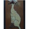 Image 3 : 1960s Pebble Art Siamese Cat 1ft x 3ft