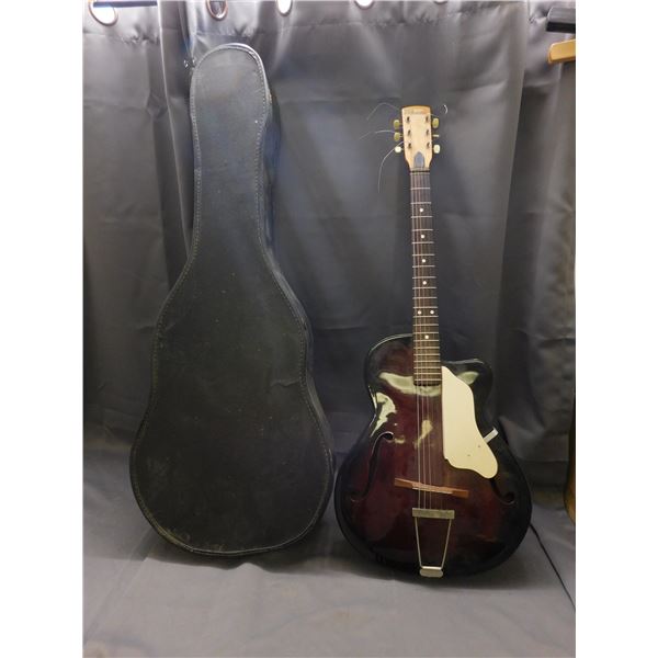 Vintage Panoramic F-Hole Guitar