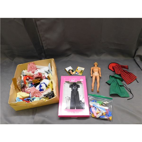Lot of Assorted Vintage Barbie Clothes