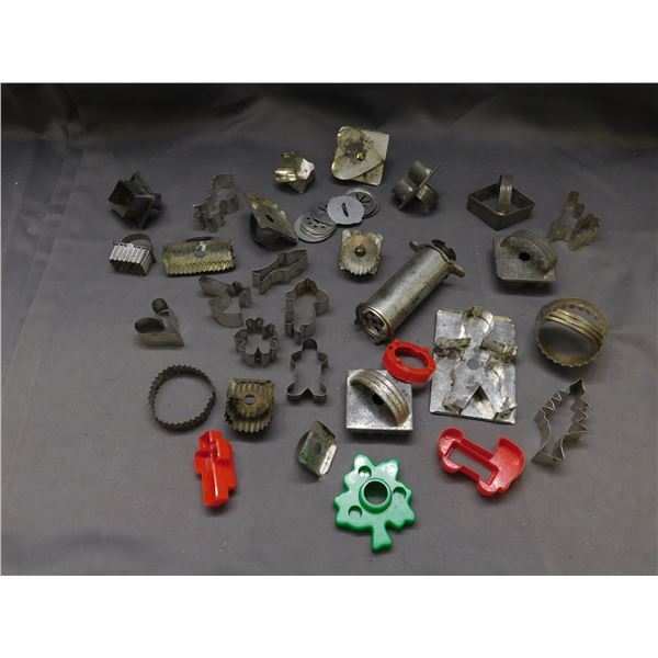 Lot of Vintage Cookie Cutters
