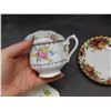 Image 5 : Lot of Fine Bone China Royal Albert Tea Cup & Saucer, Extra Saucers,