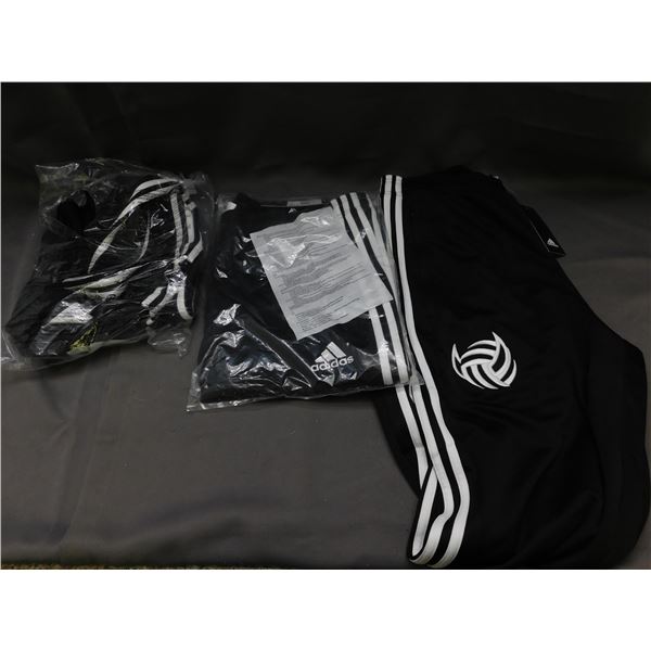 Lot of 3 Adidas Joggers Sweatpants Custom XL Pants