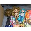 Image 3 : Lot of 12 Lol OMG Dolls, Mini Dolls and some Accessories