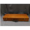 Image 6 : Unmarked Violin in Wooden Case w Box, Bow and Accessories