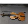 Image 1 : Unmarked Vintage Violin w Box as is