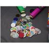 Image 4 : Lot of Assorted Pogs, The Simpsons Figures, Beyblades, etc
