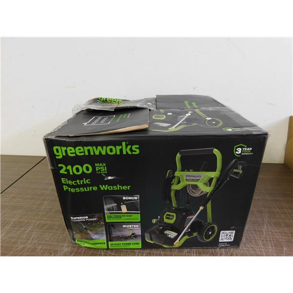 Green Works 2100 Electric Pressure Washer