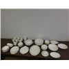 Image 1 : 67pcs 8 Person Place Setting Royal Albert "Memory Lane" Fine Bone China Dinner Set with Servers
