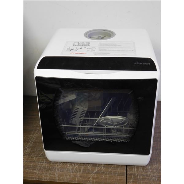 AIRMSEN Countertop Mini Dishwasher
