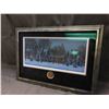 Image 1 : Framed Saskatchewan Officer's Mess Artist Signed and Numbered Print "Evening Gathering"