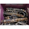 Image 3 : Crate Full of Clarinet Parts Pieces for repair / restoration w Crate