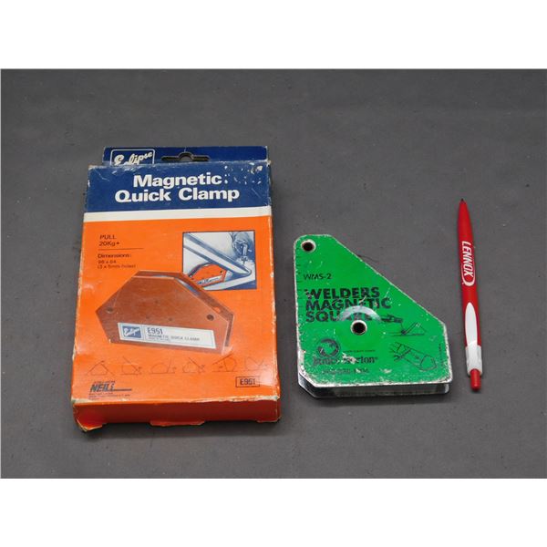 Magnetic Quick Clamp Welders Magnetic Square & LENNOX Pen