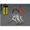 Image 2 : Lot of Hand Tools Tin Snips, Vice Grips, etc