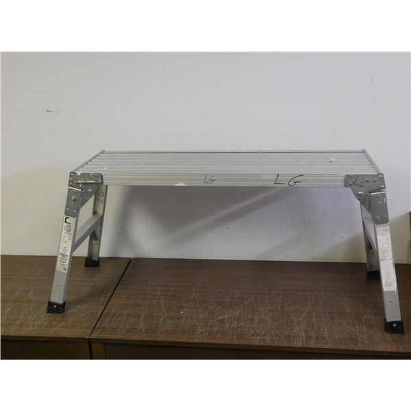 Aluminum Folding Step Platform