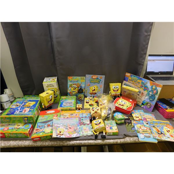 Instant Spongebob Squarepants Collection Assorted Memorabilia Games, Puzzles, Plush, Books, Etc