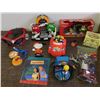 Image 1 : Lot of Assorted Toys M&Ms, Family Guy, Pac-Man, Etc