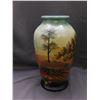 Image 3 : 18" Tall Hand Painted Pheasant Design Ceramic Vase