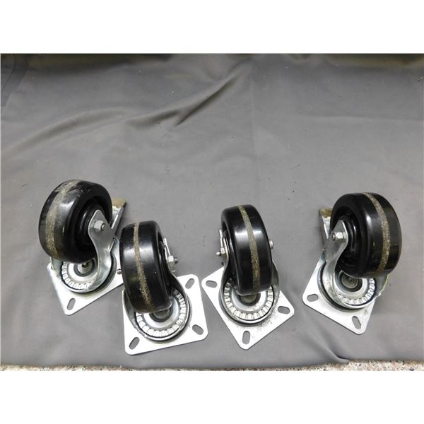 Lot of 4 Caster Wheels