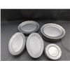 Image 1 : Large Lot of 53pcs Bon Chef Craft American Pewter Charger Plates Server Plates 3 Sizes