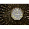 Image 2 : Vintage Syroco Sunburst Wall Clock *as is*