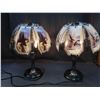 Image 2 : Pair of Vintage Eagle 3 Way Touch Lamps *working*