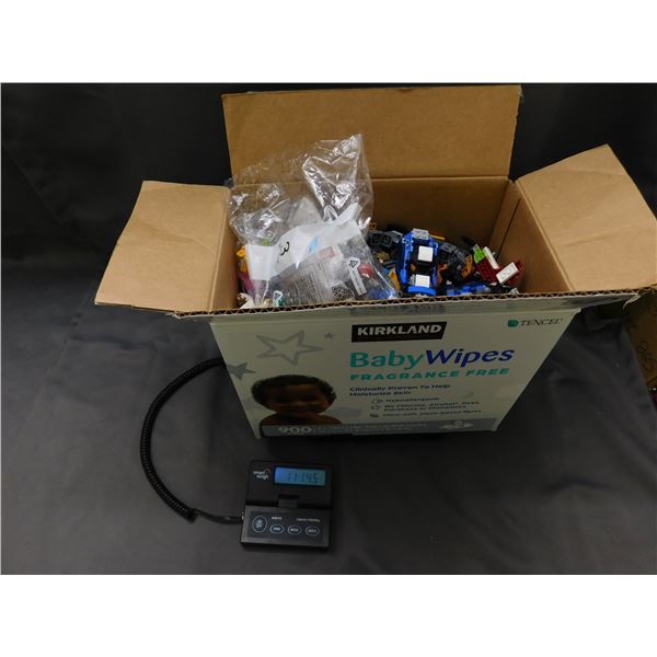 11lbs of Assorted LEGO Bricks, Minifigs