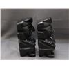 Image 4 : Pair of Onyx Stone Tribal Folk Bookends 8"