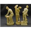 Image 2 : Lot of 3 A. Santini Made in Italy Neoclassical Aphrodite, David  Resin Statue Figurines