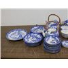 Image 4 : LARGE Lot of Blue & White China Dining & Tea Service Pieces